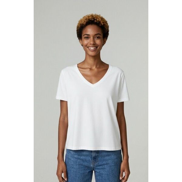Unipolar V-Neck T-Shirt Modell: Island