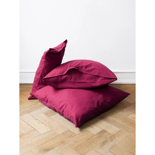 erlich textil Cotton Select Flanell Kopfkissenbezug aus Baumwolle, made in Europe