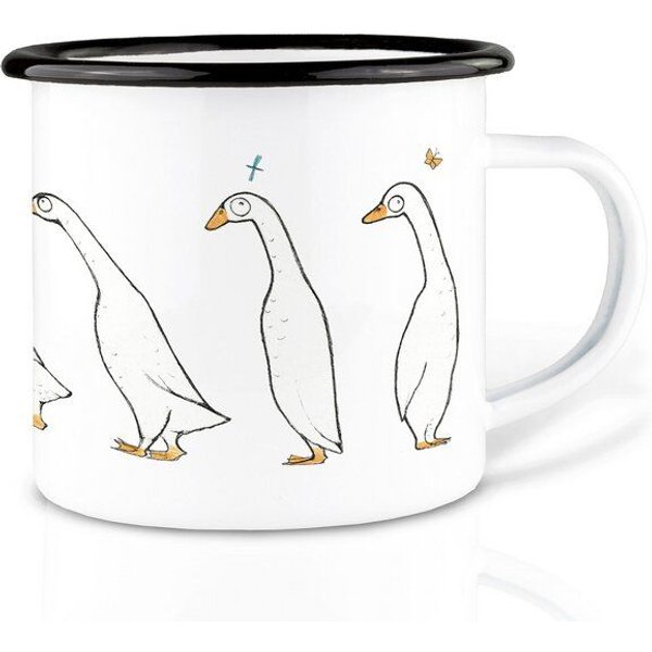 Emaille Tasse – Insektenstudie – LIGARTI Tiermanufaktur