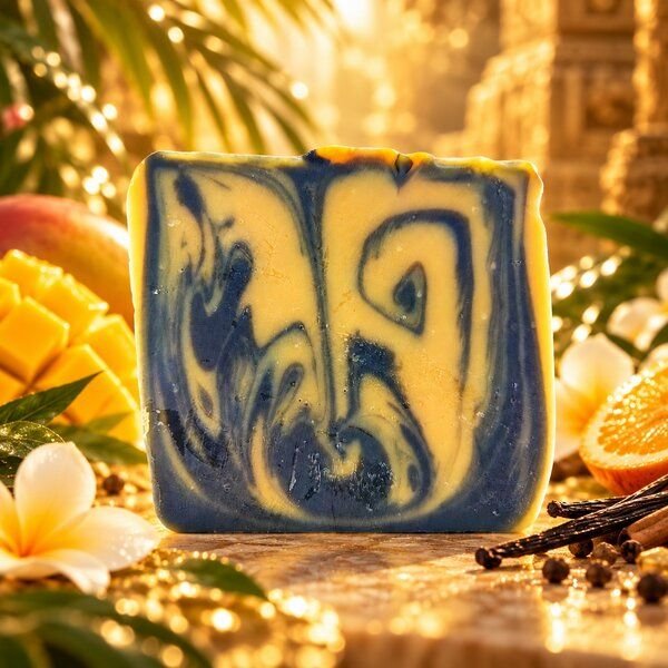 Kleine Auszeit Manufaktur Duschbutter Mayan Gold - vegan, palmölfrei und plastikfrei