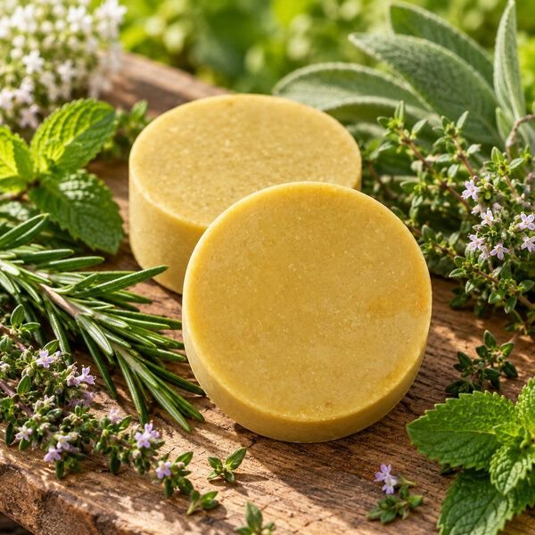 Kleine Auszeit Manufaktur Haarbalsam Kräutergarten - bei leicht fettenden Haaren und trockenen Spitzen