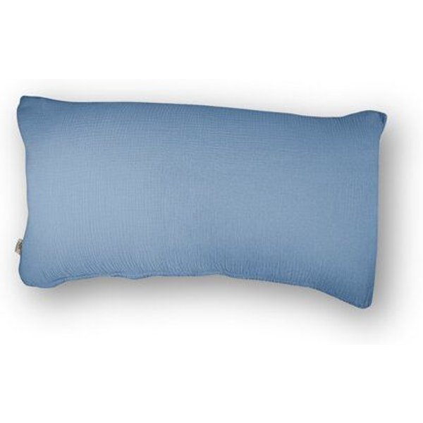 Hutch&Putch Musselin Kopfkissenbezug - Kissenhülle - 100% Bio-Baumwolle - Handmade in Germany und Europa