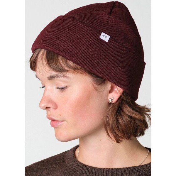 Klitmøller Collective Fine Rib Beanie aus mulesingfreier Merinowolle