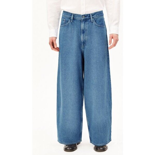 ARMEDANGELS KAAVO BARREL Herren Jeans aus TENCEL Lyocell Mix Non Stretch