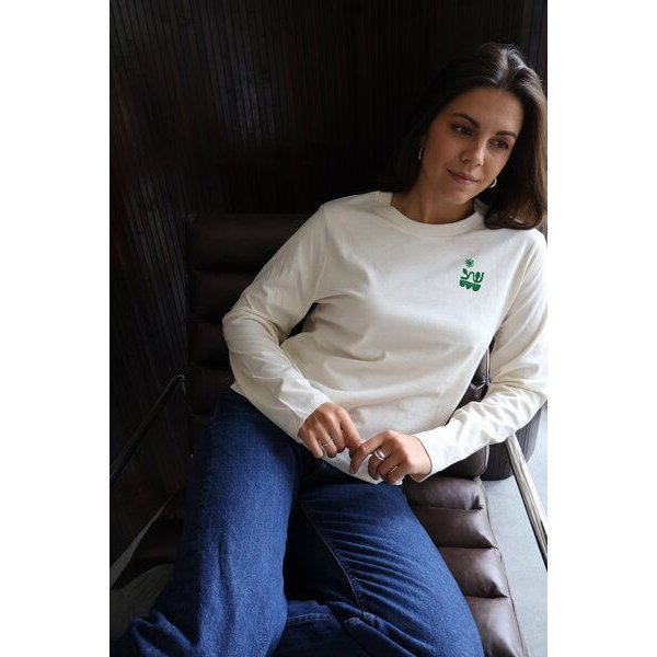 Kultgut Softes Langarmshirt Biobaumwolle/MORE HUMANITY