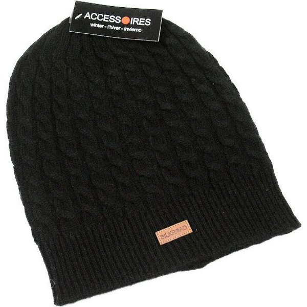 Silkroad - Diggers Garden SILKROAD Mütze - Strickmütze mit Zopfmuster Beanie aus 100% Lammwolle