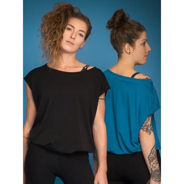 nice to meet me Relax T – lockeres T-Shirt aus TENCEL Lyocell und Bio-Baumwolle