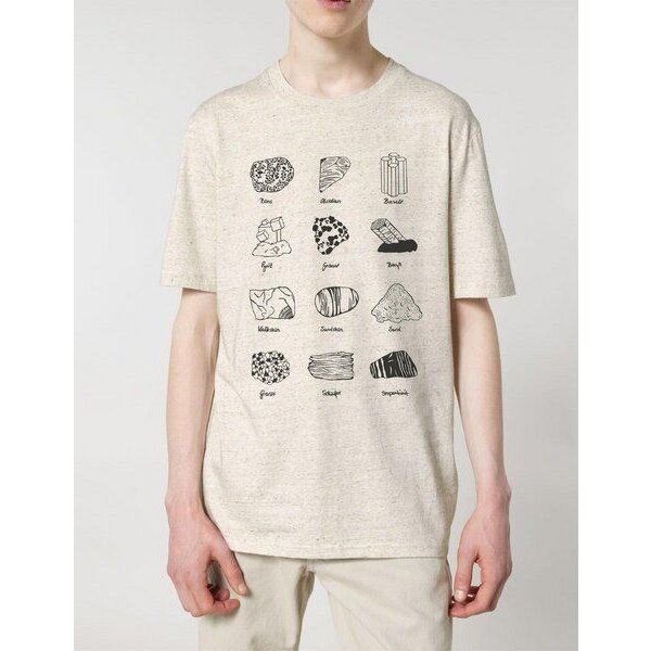 Unipolar Geologie T-Shirt | Gesteinsarten