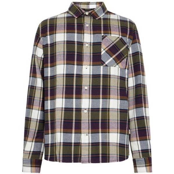 KnowledgeCotton Apparel Kariertes Flanell-Hemd
