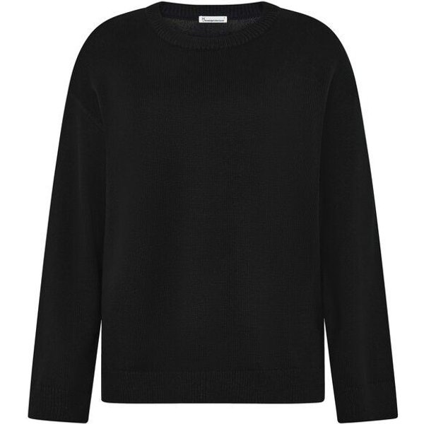 KnowledgeCotton Apparel Crew Neck Strickpullover mit Kaschmir
