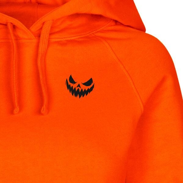 HANDGEDRUCKT "Halloween" Frauen Hoody Neutral