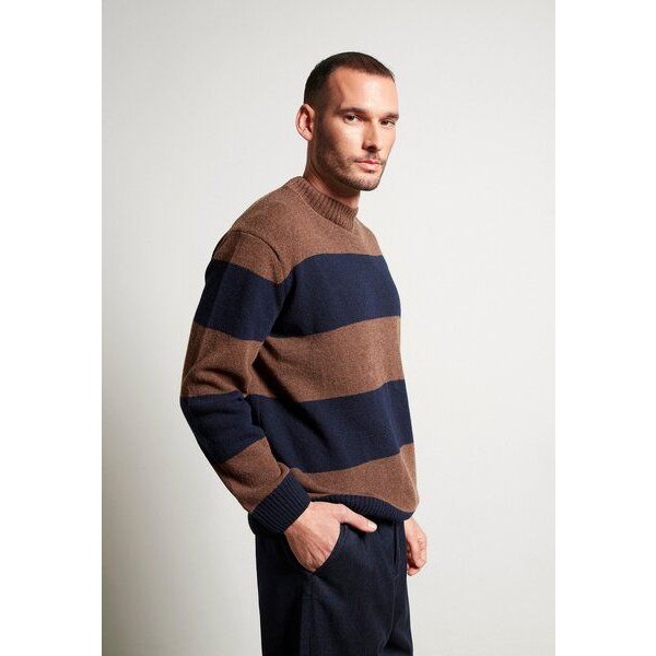 Givn Berlin Gestreifter Strickpullover GBIVAN aus recycelter Wolle