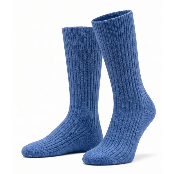 Opi and Max Wollsocken Damen Socken Bio-Wolle & Bio-Baumwolle GOTS Warme Rippstrick