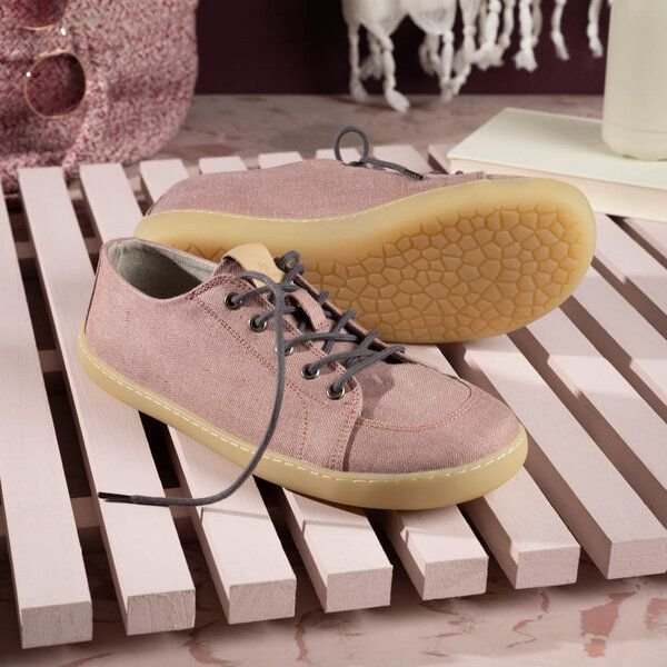 nahtur-design Barfuß-Sneaker Sommer aus Bioleinen | Barfußschuh