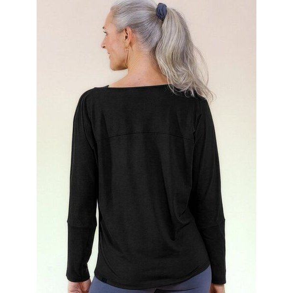 nice to meet me Cover Up – Longsleeve aus TENCEL Lyocell und Bio-Baumwolle