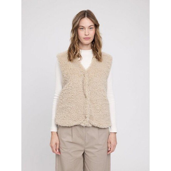Mazine Damen Faux-Fur Weste