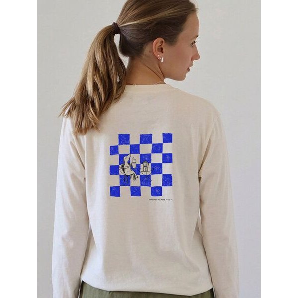 Kultgut Artdesign - Softes Langarmshirt Biobaumwolle/ Take a break