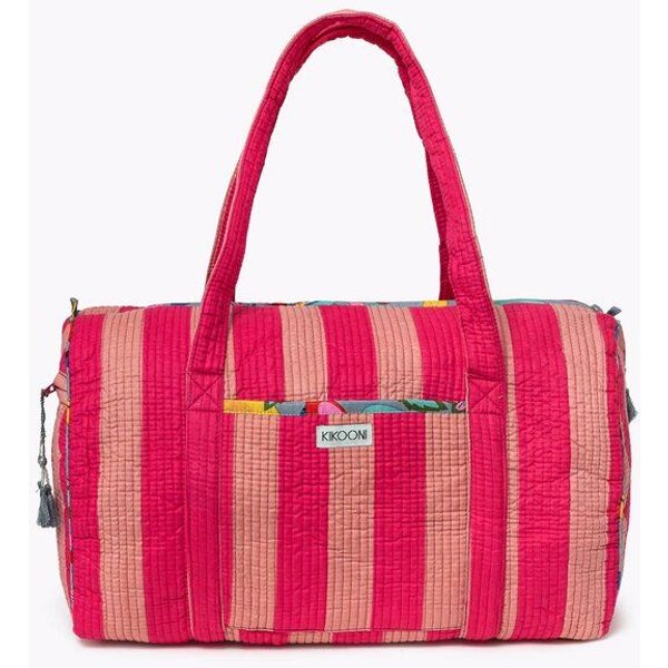 KIKOONI Handgefertigte große Baumwolltasche "K. Shopper"