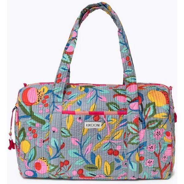 KIKOONI Handgefertigte große Baumwolltasche "K. Shopper"