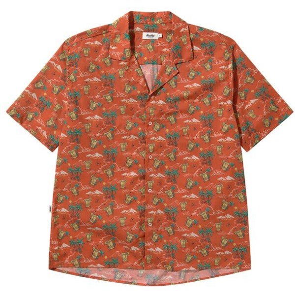 Brava Fabrics Kurzarm-Hemd Jungle Juice Aloha
