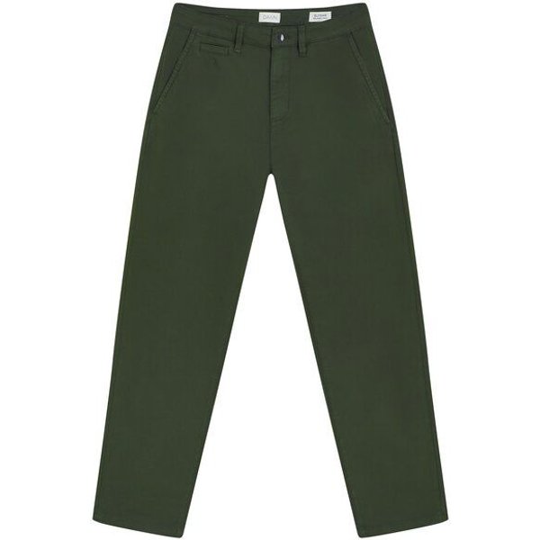 DAWN Chino-Hose ELYSIAN Paper Touch Twill Khaki Green