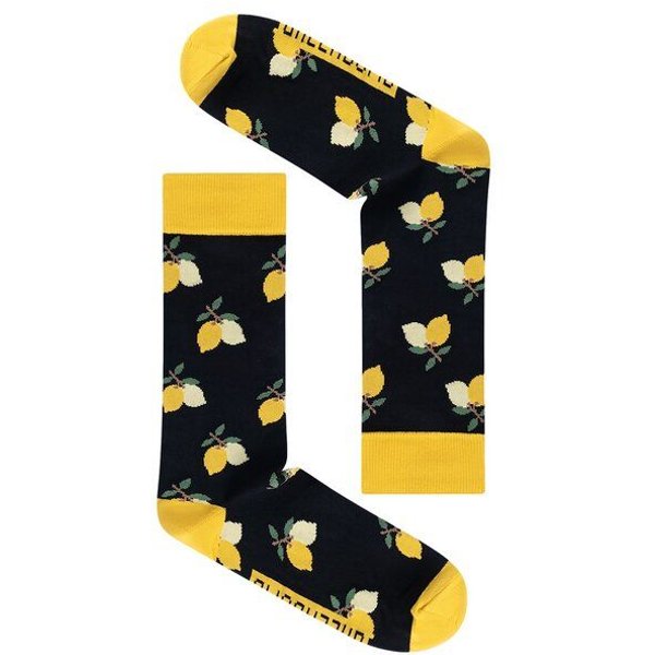 GREENBOMB Socken Lemons Black