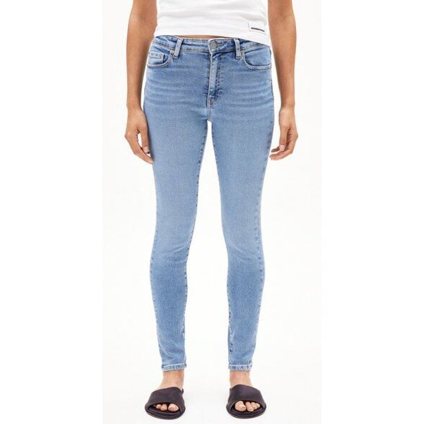 ARMEDANGELS TILLAA Damen Skinny Jeans Mid Waist Bio-Baumwoll Mix X-Stretch