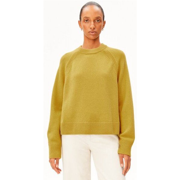 ARMEDANGELS WOOL KNIT Damen Strickpullover aus recycelter Wolle mit Bio-Wolle