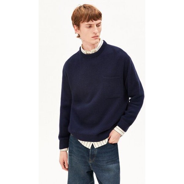 ARMEDANGELS REC KNIT Herren Strickpullover aus 100% recycelte Wolle