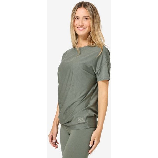 super.natural T-Shirt YOGA LOOSE BIO J TEE für Damen, nachhaltig, Merino