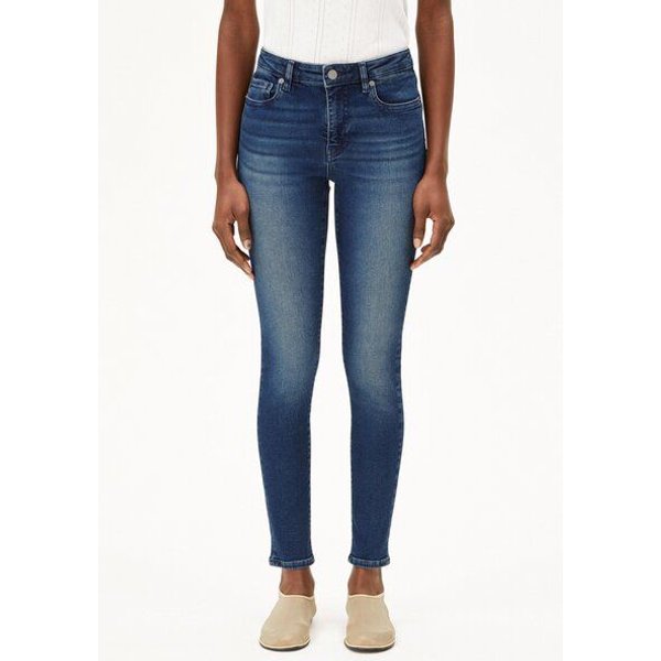 ARMEDANGELS TILLAA Damen Skinny Jeans Mid Waist Bio-Baumwoll Mix X-Stretch