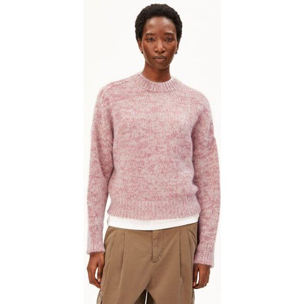 ARMEDANGELS MOULINÉ BRUSHED Damen Strickpullover aus Mohair-Woll Mix