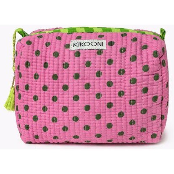 KIKOONI Handgefertigte kleine Kosmetiktasche "Small K "