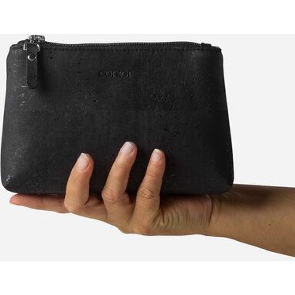 corkor Kosmetiktasche aus Kork - mit Reißverschluss - CK309