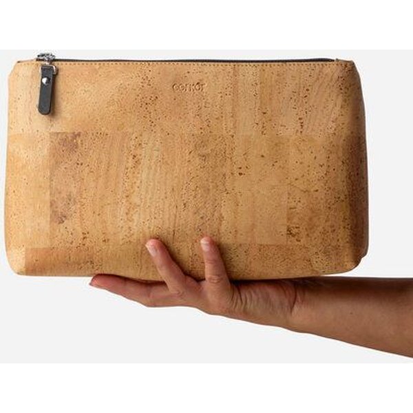 corkor Kosmetiktasche aus Kork - mit Reißverschluss - CK309