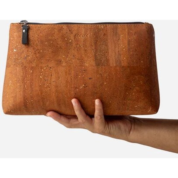 corkor Kosmetiktasche aus Kork - mit Reißverschluss - CK309