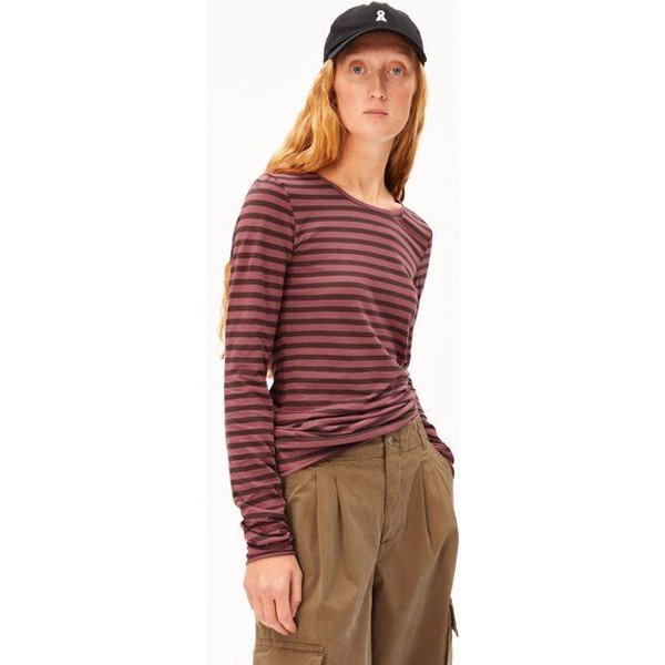 ARMEDANGELS EINIAARA STRIPES Damen Longsleeve aus Bio-Baumwolle