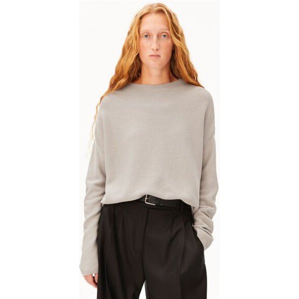 ARMEDANGELS MERINAA LINKS LINKS Damen Strickpullover aus 100% Bio-Baumwolle