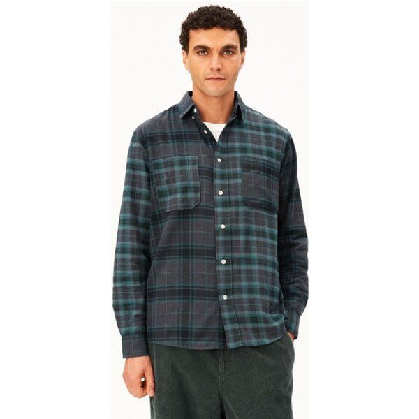 ARMEDANGELS PATCHWORK Herren Hemd aus 100% Bio-Baumwolle