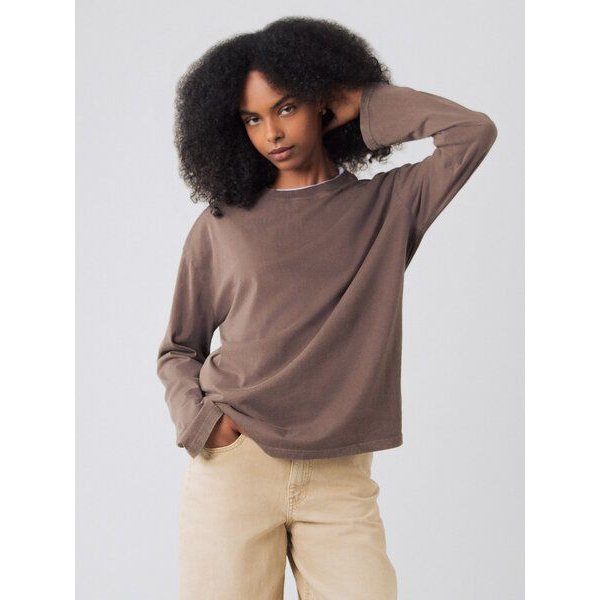 Honest Basics OG Langarmshirt aus Bio- und recycelter Baumwolle