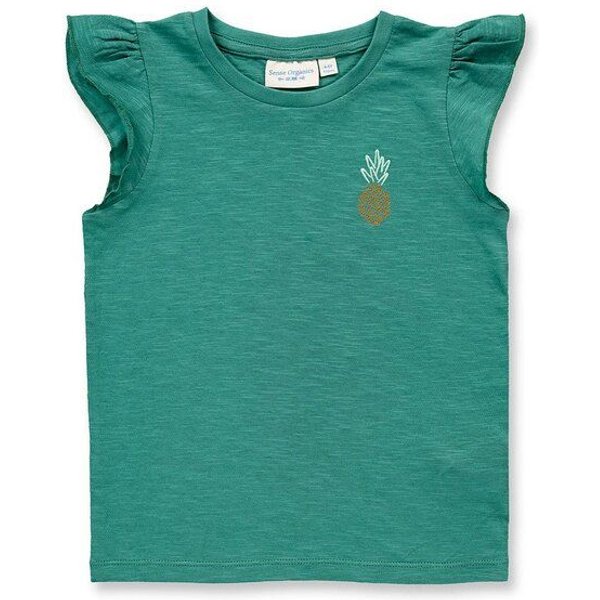 Sense Organics T-Shirt für Mädchen in smaragdgrün, Modell NANA