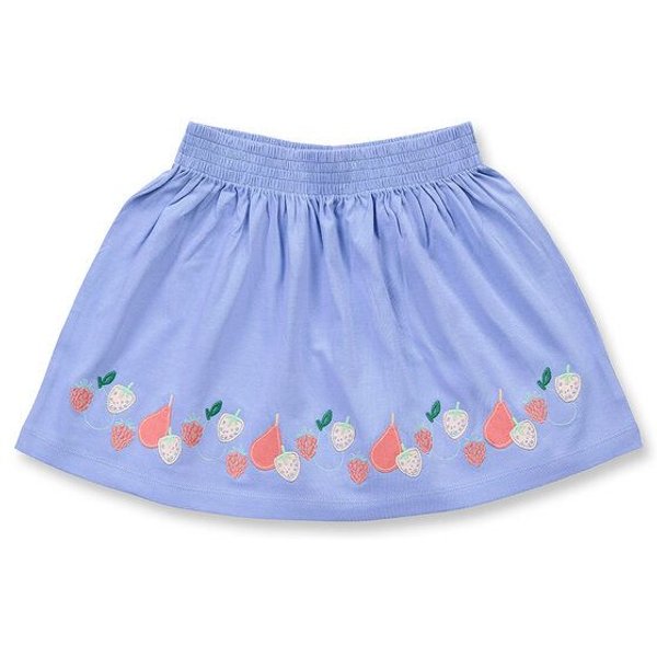 Sense Organics Mädchenrock mit Früchtemotiv, Modell MALIA