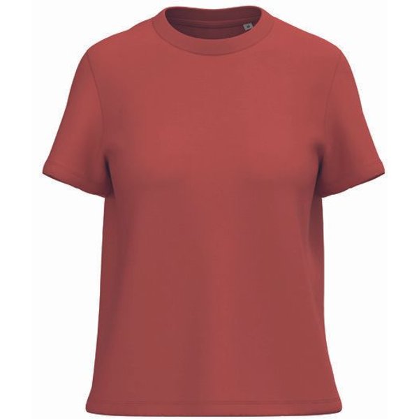 Greenspired Damen Basic T-Shirt aus 100 % Bio-Baumwolle – weicher Jersey, 180 g/m²