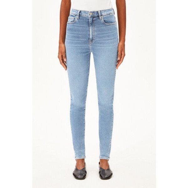 ARMEDANGELS INGAA Damen Skinny Jeans High Waist Bio-Baumwoll Mix X-Stretch