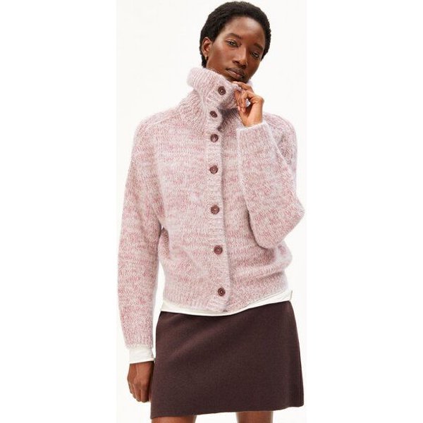 ARMEDANGELS MOULINÉ BRUSHED Damen Cardigan aus Mohair-Woll Mix
