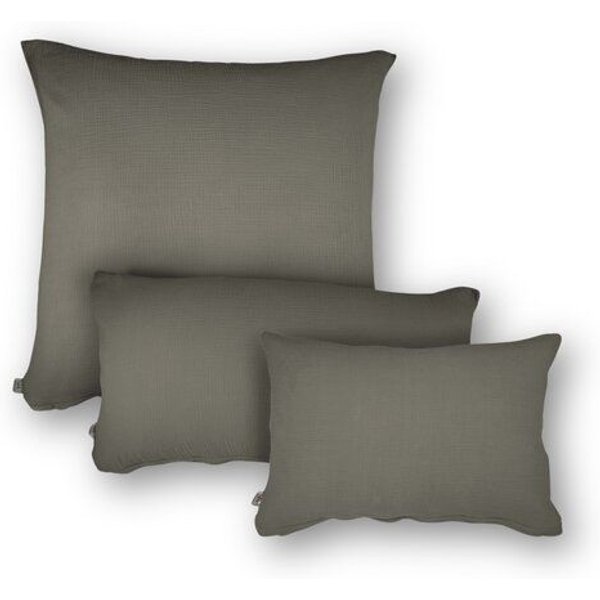 Hutch&Putch Musselin Kopfkissenbezug - Kissenhülle - 100% Bio-Baumwolle - Handmade in Germany und Europa