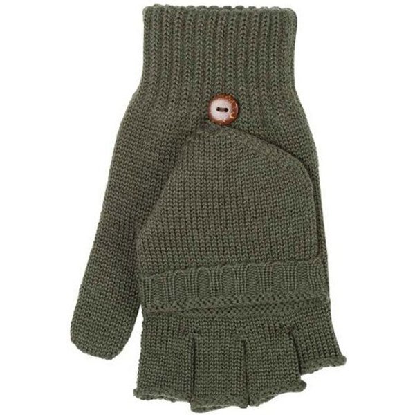 Pure pure by Bauer Erwachsene Halbfinger Handschuhe Schurwolle