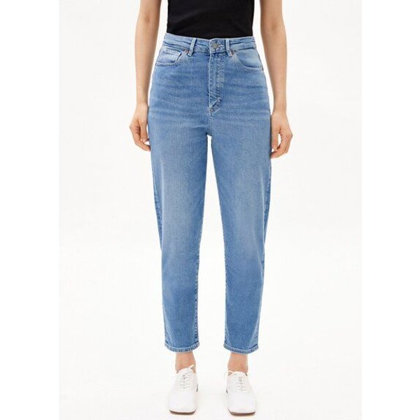 ARMEDANGELS MAIRAA Damen Mom Jeans recycelter Baumwoll Mix Comfort Stretch