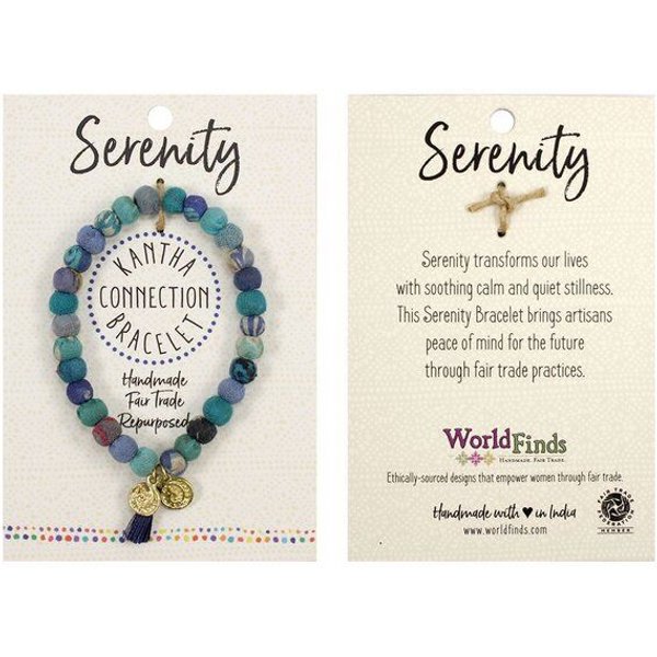 Worldfinds Kantha Armband "Connection"