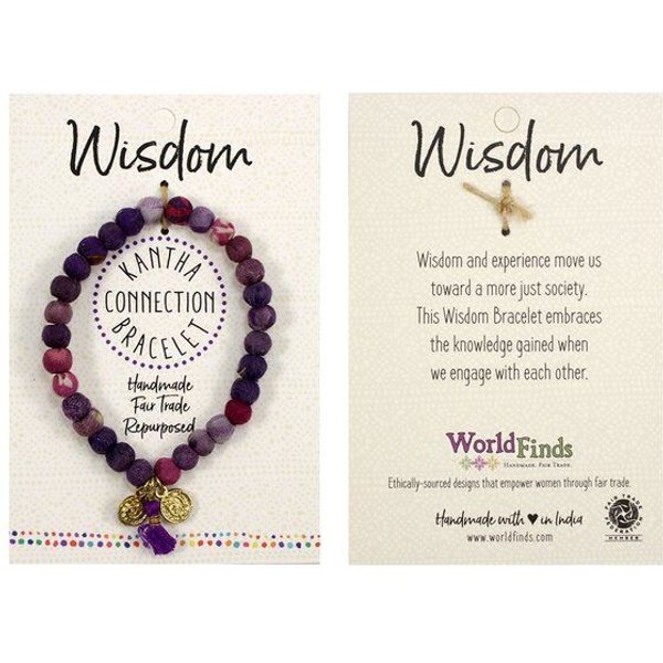 Worldfinds Kantha Armband "Connection"